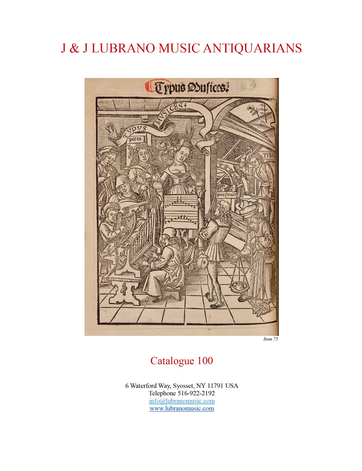 CATALOGUE 100