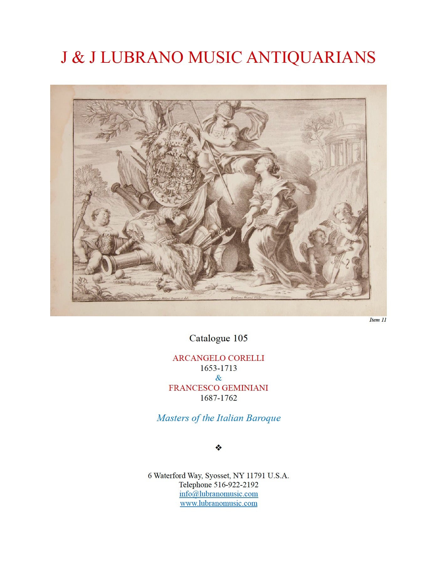 CATALOGUE 105