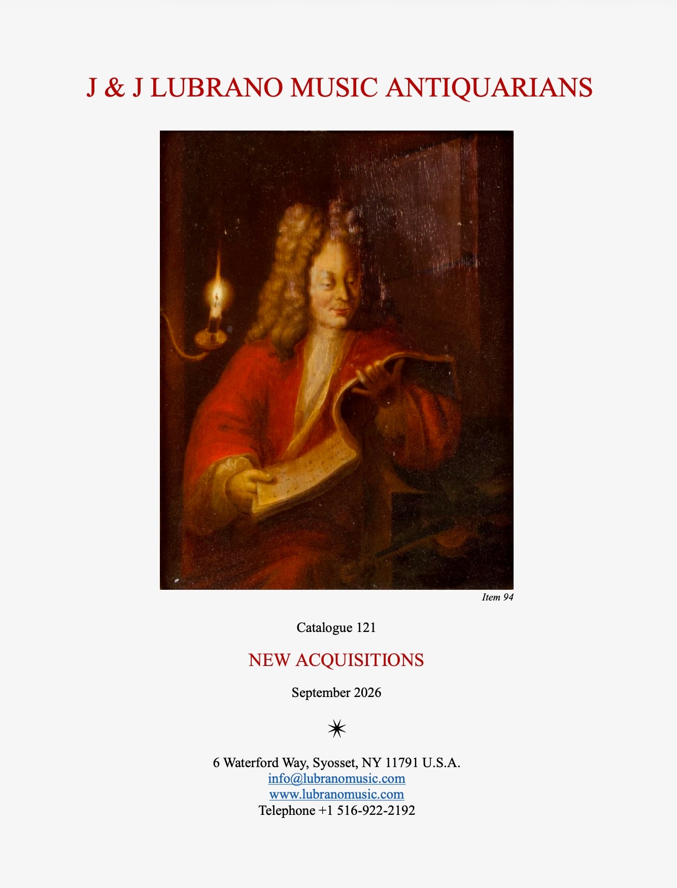 CATALOGUE 121