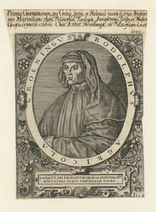 Item #22304 Fine half-length portrait engraving. Excerpted from J.J. Boissard: Icones virorum...