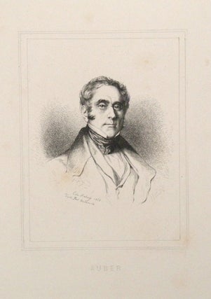 Item #23225 Portrait etching by Edmund Hédouin (1820-1889) after Paul Delaroche (1797-1856),...