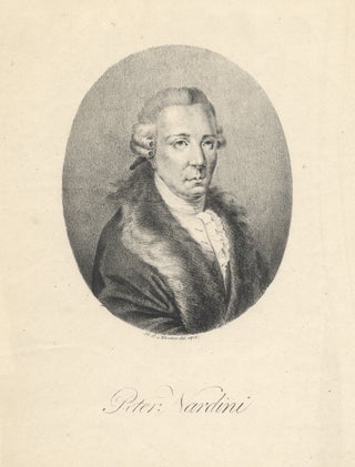 Item #23274 Portrait lithograph by Heinrich von Wintter (1788-1825). Pietro NARDINI