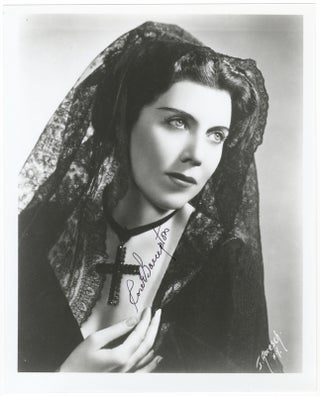 Item #23769 Role portrait photograph of the soprano as [?]Donna Anna in Mozart's Don Giovanni....