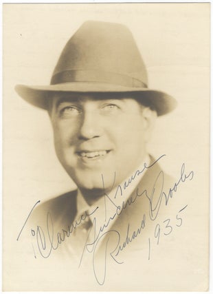 Item #23891 Photograph signed in full, dated, and inscribed to "To Clarence Krause sincerely...