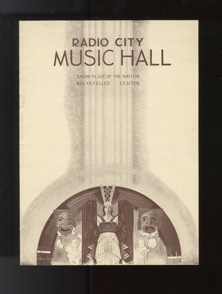 Radio City Music Hall Program for showings of films featuring Laurence Olivier (1907-1989), Elisabeth Bergner (1897-1986), and Irene Dunne (1898-1990)