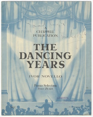 Item #25576 The Dancing Years... Piano Selection Price 2'6 net. Ivor NOVELLO