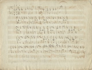 Item #27211 Waltzer[!] Favorite de la Reine de Prusse. Musical manuscript. Ca. 1800. Friedrich...