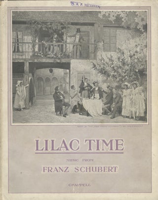Item #27360 Lilac-Time. A Play with Music in three acts by Dr. A.M. Willner and. Heinrich...