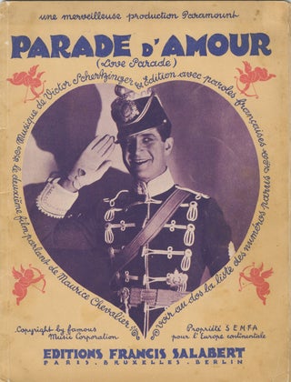 Item #28557 Parade d'Amour (Love Parade) Film Parlant Paramount Production-Opérette de Ernst...