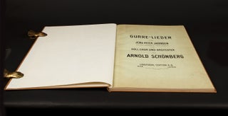 Gurre-Lieder von Jens Peter Jacobsen Deutsch von Robert Franz Arnold für Soli, Chor und Orchester. [Full score]