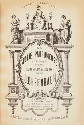 Item #29228 La Jolie Parfumeuse Opéra-Comique en 3 Actes de H. Crémieux et E. Blum. Jacques...