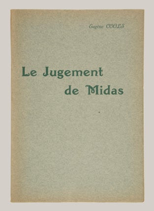 Item #29452 Le Jugement de Midas Comédie Lyrique en 3 Actes d'après Comédie de d'Hèle....