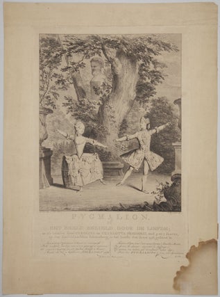 Item #29663 Pygmalion, of Het Beeld Bezield Door de Liefde; zo als hetzelve door Carolina en...