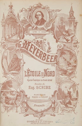 Item #29925 L'Étoile du Nord Opéra-Comique en trois Actes Paroles de Eug. Scribe Partition...