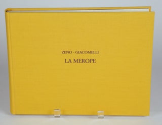 Item #30065 La Merope Partitura dell'opera in facsimile Edizione del libretto Saggio introduttivo...