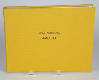 Item #30067 Amleto Partitura dell'opera in facsimile Edizione del libretto Saggio introduttivo a...