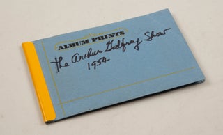 Item #31898 Group of photographs from Horne's performance on Arthur Godfrey's television show...