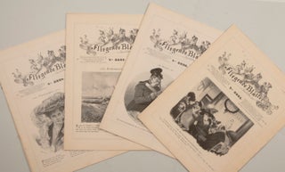 Item #31924 Fliegende Blätter Nos. 3325-3328, April-May 1909. THEATER GERMAN PERIODICAL OF...