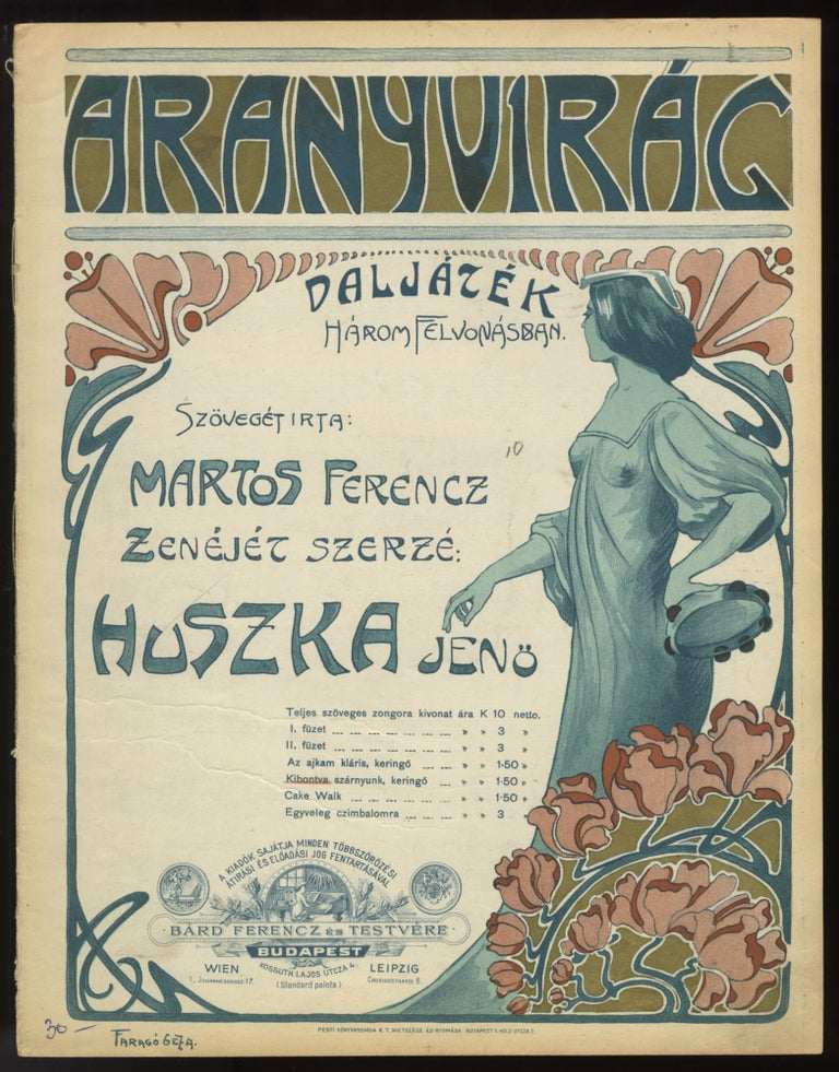 Item #32200 Collection of operetta excerpts. Jenő HUSZKA.