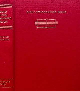 Item #32904 Early Lithographed Music: A Study Based on the H. Baron Collection. PRINTING, PUBLISHING
