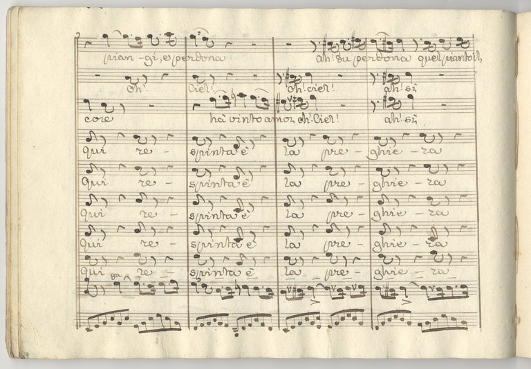 Item #33424 Norma, Opera del Celebre Bellini, Finale Secondo [Manuscript piano-vocal score]. Vincenzo BELLINI.