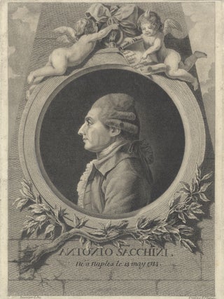 Item #33489 Fine portrait engraving by L.J. Cathelin after L. Jay. Antonio SACCHINI