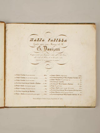 Bound volume of operatic excerpts in piano-vocal score, all published in Naples