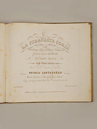 Bound volume of operatic excerpts in piano-vocal score, all published in Naples