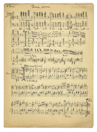 Item #34100 Collection of musical manuscripts, possibly autograph. Evanghelos BARVAS