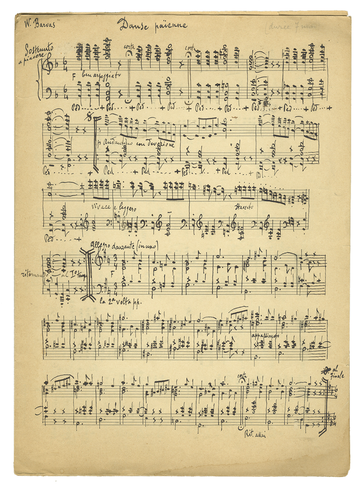 Item #34100 Collection of musical manuscripts, possibly autograph. Evanghelos BARVAS.