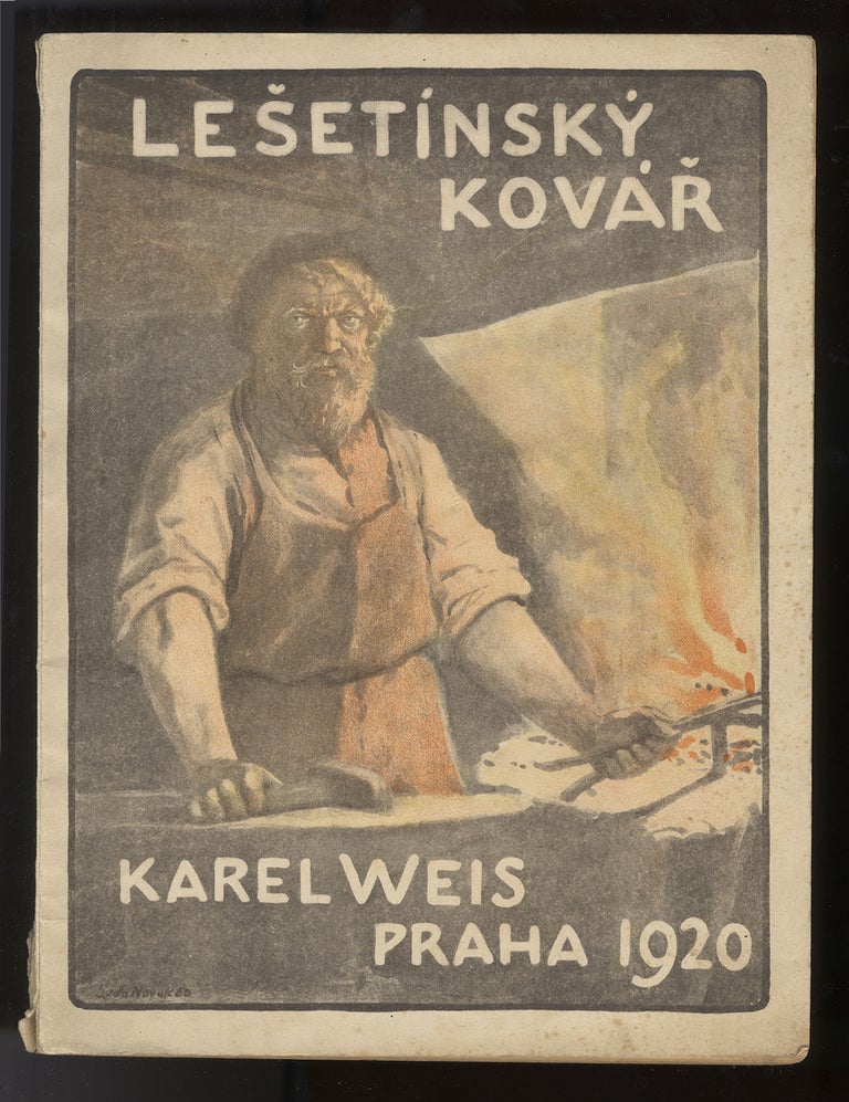 Item #34247 Lešetínský kovář [Piano-vocal score]. Signed by the composer. Karel WEIS.