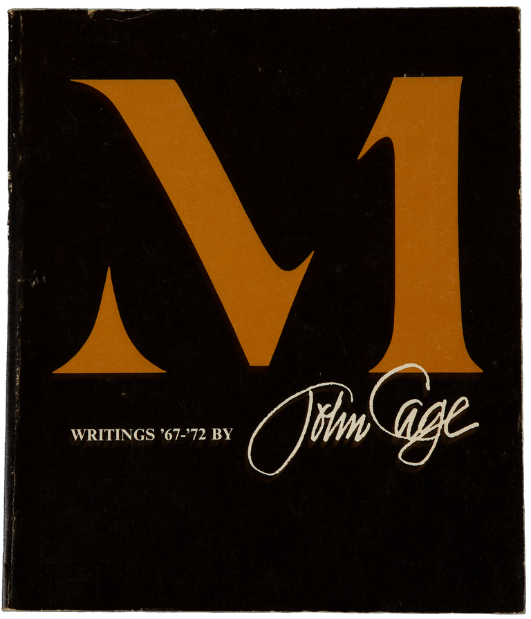 Item #34473 M: Writings '67 - '72. John CAGE.