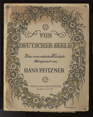 Item #34742 [Op. 28]. Von deutscher Seele [Piano-vocal score]. Hans PFITZNER