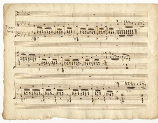 La Campana di Morte. [Musical manuscript]. Italy, ca. 1800-1810