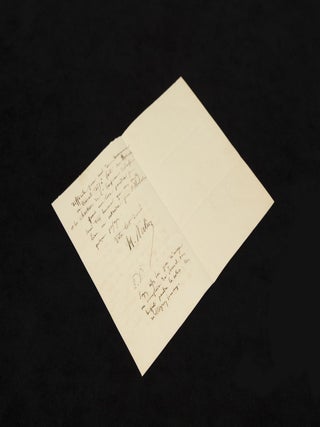 Autograph letter signed ("H. Berlioz") regarding his article on Dmitri Bortnyansky