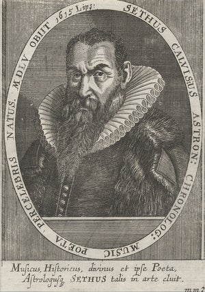 Portrait engraving by Melchior Haffner, bust-length