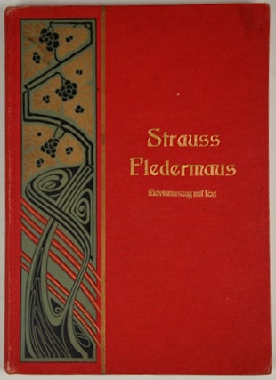Item #36175 Die Fledermaus [Piano-vocal score]. Johann STRAUSS, Jr