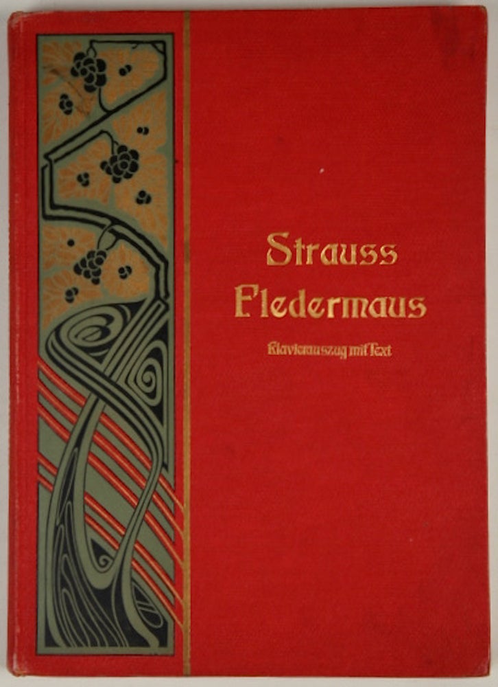 Item #36175 Die Fledermaus [Piano-vocal score]. Johann STRAUSS, Jr.