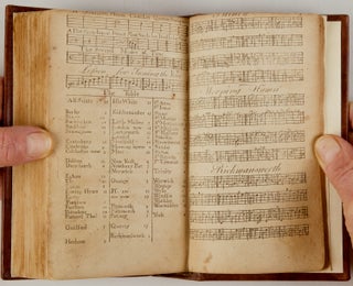 The Essex Harmony containing a Collection of Psalm Tunes composed in three & four parts suited to the several Measurs[!] of either version set in score