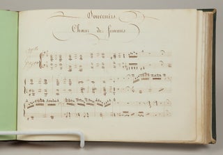 Bound volume containing one complete opera (Pacini's Merope) together with separately-issued operatic selections arranged for piano solo