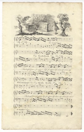 Myrtillo, Or the Despairing Swain. To the Rt. Honble. the Lord Delawar, this Cantata is most humbly inscrib'd. Plates 25-28 from George Bickham's The Musical Entertainer.
