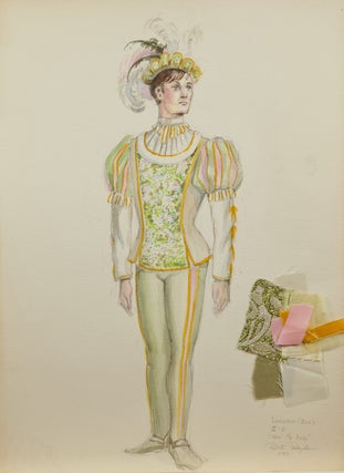 Collection of 102 original set and costume designs for seventeen 20th century productions of theatrical, musical, and operatic works by this award-winning American artist. Ca. 1980s