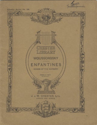 Item #36888 Enfantines (Songs Of The Nursery) ... New Edition Revised By N. Rimsky-Korsakov....