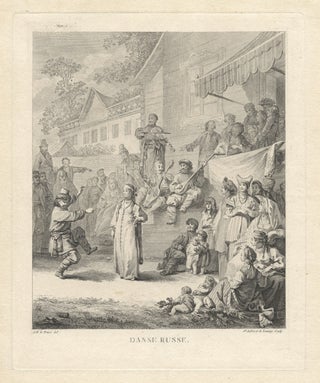 Item #37106 Danse Russes. Fine engraving and etching after Jean-Baptiste Le Prince (1733-1781)....