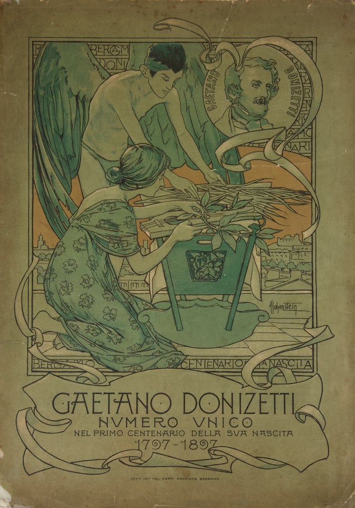 Item #37440 Gaetano Donizetti: Numero Unico nel primo centenario della sua nascita, 1797-1897. DONIZETTI.