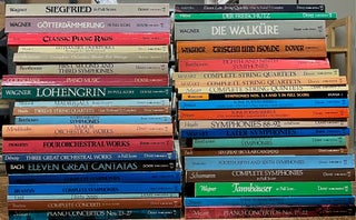 Item #38520 Collection of 29 volumes, most in full score, published 1968-1983 by Dover...