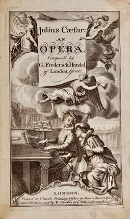 Item #39495 Julius Caesar: An Opera. [Full score]. George Frideric HANDEL