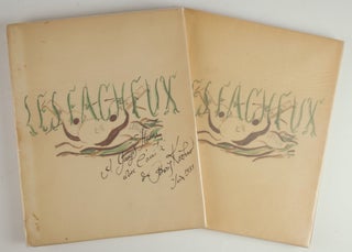 Item #39586 Les Facheux. Georges Braque Jean Cocteau Louis Laloy Georges Auric Theatre Serge de...