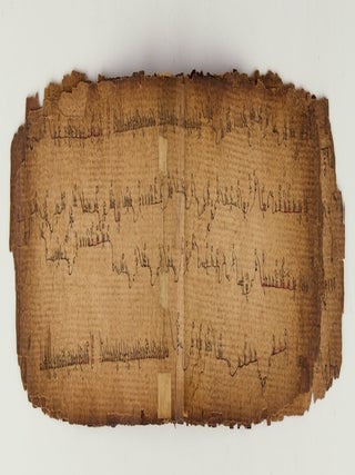 Group of three 19th century Mongolian music manuscripts