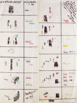 Item #41576 Collection of approximately 100 autograph and typed letters signed from American...
